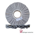 10" x 3" Premium Grey Heavy Cut Airway Buffing Wheel